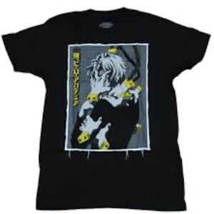 My Hero Academia Mens T-Shirt - Framed Profile Tomura Shigaki Graphic Image